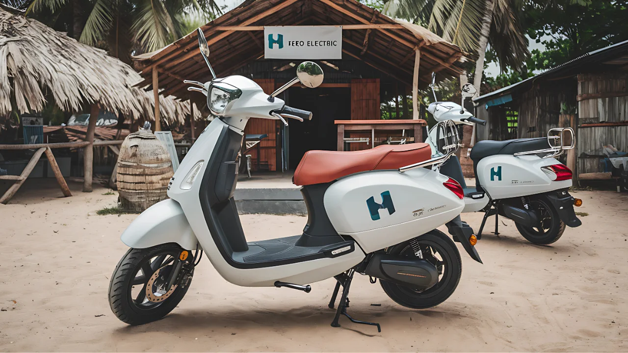 Hero electric scooter