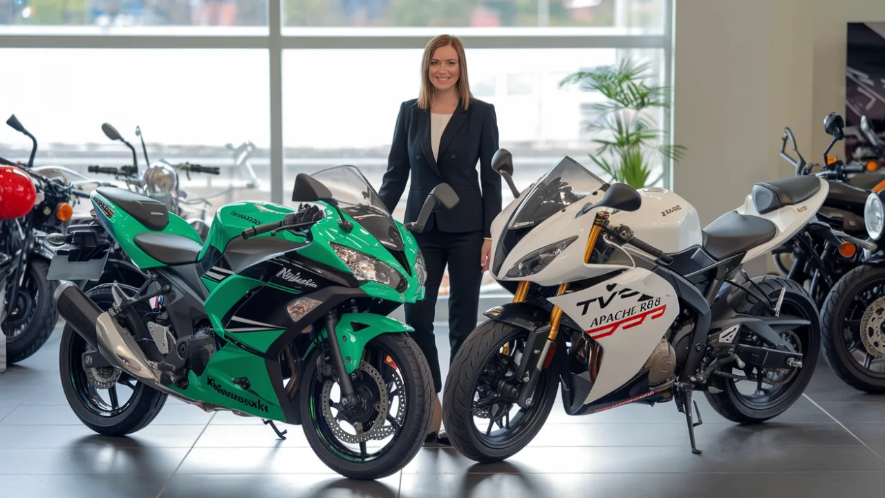 Kawasaki Ninja 300 vs TVS Apache RR 310