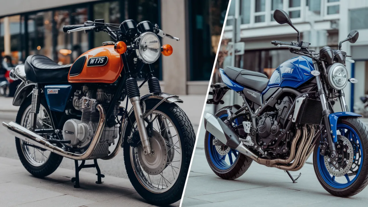 Kawasaki W175 vs Yamaha FZ-X