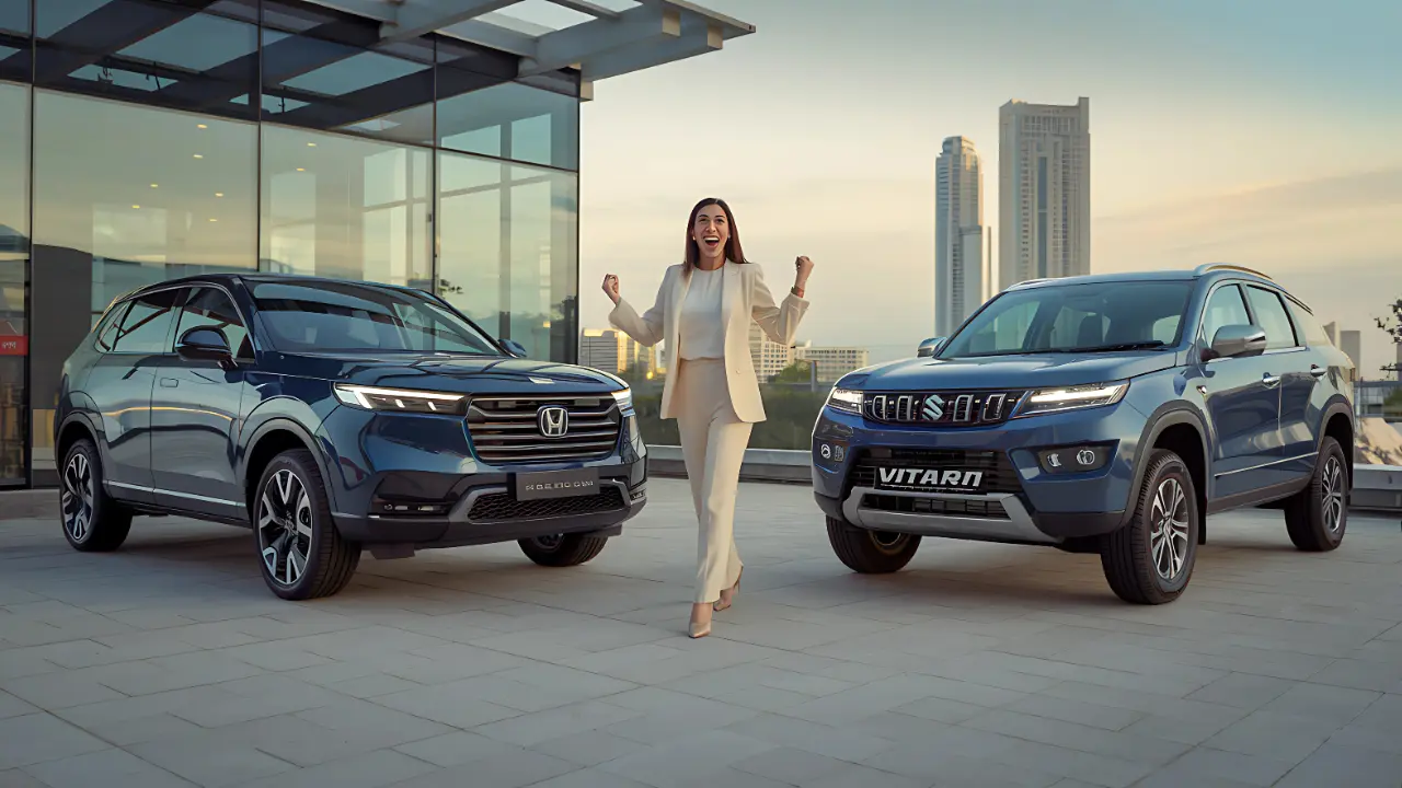 Honda Elevate vs Maruti Grand Vitara