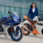 Yamaha R15 V5 vs KTM RC 200