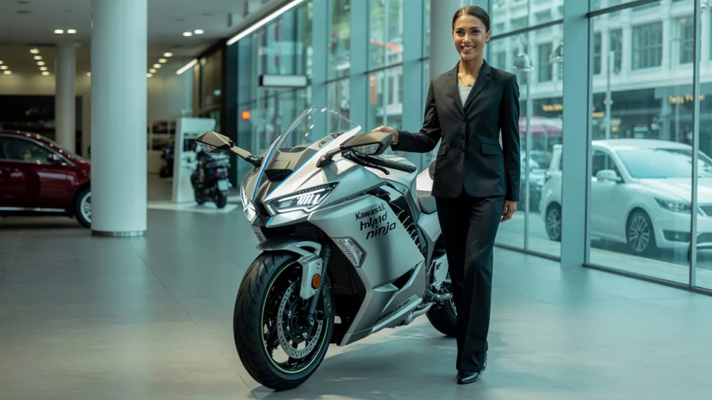 Kawasaki Hybrid Ninja Spotted Again
